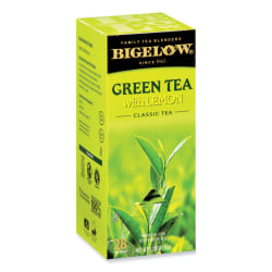 Bigelow® Green Tea with Lemon, 0.34 lb, Box Of 28 Tea Bags