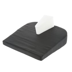Core Products Spine Saver Posture Wedge Cushion, Foam, 3-3/4"H x 15"W x 15-1/2"D, Black