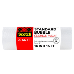 Scotch™ Cushion Wrap, 16 in. x 15 ft., 1 Roll/Pack