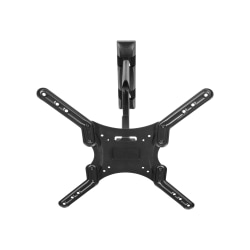 Kanto M300 Wall Mount for TV - Black - 1 Display(s) Supported - 55" Screen Support - 80 lb Load Capacity - 400 x 400, 200 x 200, 100 x 100, 200 x 100, 200 x 300, 200 x 400, 300 x 200, 300 x 300, 400 x 200, 150 x 100, 200 x 150 - 1