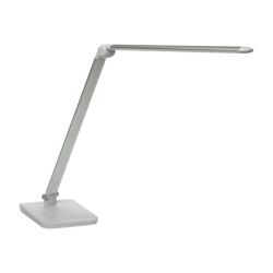 Safco Vamp - Desk lamp - LED - 9 W - 4 cool colors, 4 warm colors - 3000-6500 K - silver