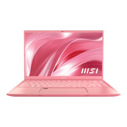 MSI Prestige 14 EVO A11M-287 Rugged Gaming Laptop, 14" Screen, Intel® Core™ i5, 16GB Memory, 512GB Solid State Drive, Rose Pink, Windows® 10 Home