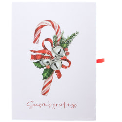 Graphique Holiday Boxed Cards, 5" x 7", Candy Cane, Box Of 15 Cards/Envelopes
