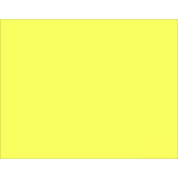 Imperial Cardstock, Neon Yellow, Nonstandard (22" x 28"), 0.20 Lb, Pack Of 25 Sheets