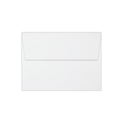 LUX Invitation Envelopes, A7, Peel & Stick Closure, White, Pack Of 250
