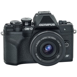 Olympus OM-D E-M10 Mark IV 20.3 Megapixel Mirrorless Camera with Lens - 14 mm - 42 mm - Black