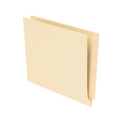 Pendaflex® Smart Shield™ End-Tab Folders, Letter Size, Manila, Box Of 75