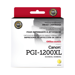 Office Depot® Remanufactured Yellow High-Yield Ink Cartridge Replacement For Canon PGI-1200XL, ODPGI1200XLY