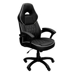 Techni Mobili High-Back Executive Sport Race Office Chair, Black, Total Qty 1