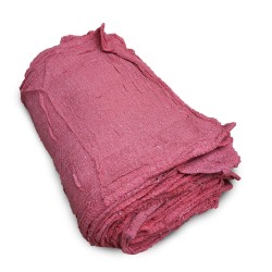 Pro-Clean Basics Industrial-Grade Shop Towels, 10" x 12", Red, Pack Of 12,500 Towels