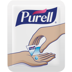 Purell® Singles Advanced Hand Sanitizer Individual Single-Use Packets, 1.2 mL, Case Of 2,000 Packets