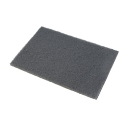 Norton Bear-Tex Sanding Hand Pads, 9"L x 6"W, 360-400 Grit, Gray, Pack Of 20 Pads