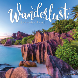2026 Willow Creek Press Mini Monthly Calendar, 7" x 7", Wanderlust, January To December, O53805