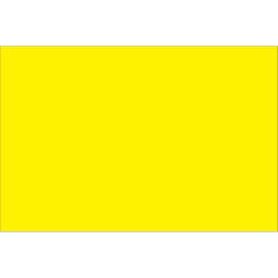 Tape Logic® Write™On Inventory Labels, DL630L, Rectangle, 3" x 2", Fluorescent Bright Yellow, Roll Of 500