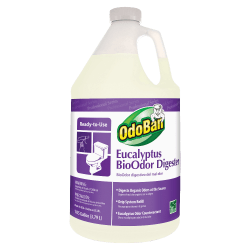 OdoBan® Eucalyptus BioOdor Digester Refill, Floral Scent, 128 Oz Bottle