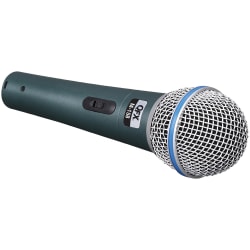QFX Professional Dynamic Microphone, 5", Black, M-158