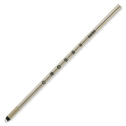 Cross® Mini Ballpoint Pen Refills, Medium Point, Black Ink, Pack Of 2