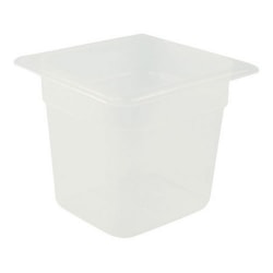 Cambro 1/6 Size Food Pan, Clear