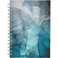 2025-2026 Cambridge Weekly/Monthly Planner, 5-1/2" x 8-1/2", Glacier, January To December
