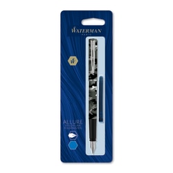 Waterman® Allure Fountain Pen, Fine Point, 0.5 mm, Camouflage Barrel, Blue Ink