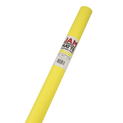 JAM Paper® Wrapping Paper, Matte, 25 Sq Ft, Lemon Yellow