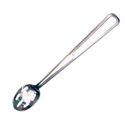 Winco Slotted Serving Spoon, 15", Silver