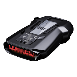 Cobra® RAD 700i Premium Detection Bluetooth® Radar/Laser Detector, Black, 0180012-1
