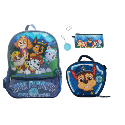 Accessory Innovations 5-Piece Kids' Licensed Backpack Set, Paw Patrol