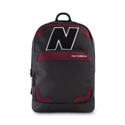 New Balance Legacy Backpack With 14" Laptop Pocket, Black/Red
