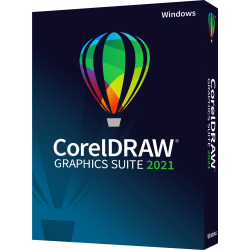 CorelDRAW® Graphics Suite 2021, For Windows/Mac, Disc Download