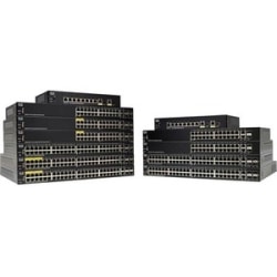 Cisco SF250-24 Ethernet Switch - 24 Ports - Manageable - 2 Layer Supported - 10.60 W Power Consumption - Twisted Pair - Rack-mountable - Lifetime Limited Warranty