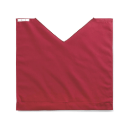 Medline Dignity Napkins, Comfort Fit, 27 1/2" x 27", Burgundy, Case Of 12
