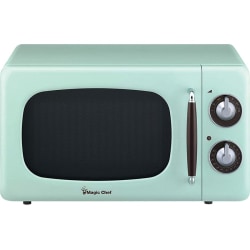 Magic Chef MCD770CM .7 Cubic -ft 700-Watt Retro Microwave (Mint Green) - Single - 0.7 ft³ Capacity - Microwave - MCD770CM