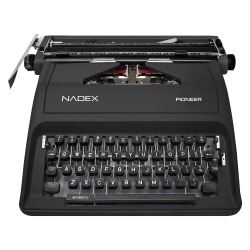 Nadex Pioneer Manual Typewriter With Travel Case, NXTE-1630