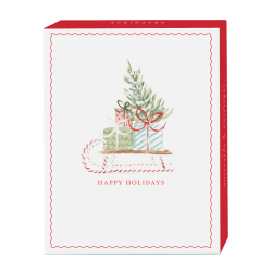 Graphique Holiday Boxed Cards, 5" x 7", Watercolor Icons, Box Of 20 Cards