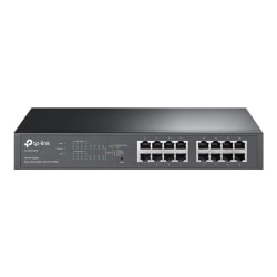 TP-LINK® 16-Port Gigabit Easy Smart PoE Switch With 8-Port PoE+