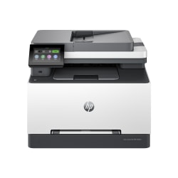 HP Color LaserJet Pro MFP 3301fdw Wireless Printer, Print, scan, copy, fax, Fast speeds, Easy setup, Mobile printing, Best for office, AI-enabled