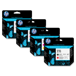 HP 771 Original Printhead - Single Pack - Inkjet - Photo Black - 1 Each