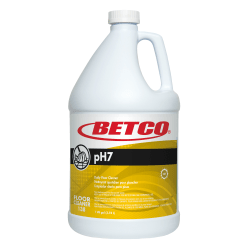 Betco® pH7 Floor Cleaner Concentrate, 128 Oz Bottle, Case Of 4