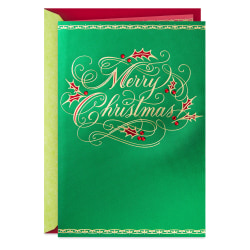 Hallmark Christmas and New Year Card (Every Comfort, Every Joy)