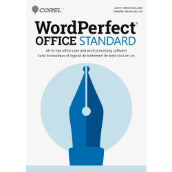 Corel® WordPerfect Office AG Standard, For Windows®, Product Key