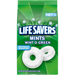 Mars Lifesavers Wint-O-Green Breath Mints Hard Candy, 44.93 Oz
