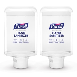 PURELL® Advanced Hand Sanitizer Foam, ES10 Refill, Fragrance-Free, 1200 mL, Case of 2 Refills