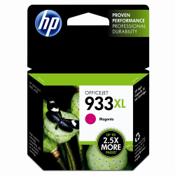 HP 933XL Magenta High-Yield Ink Cartridge, CN055AN