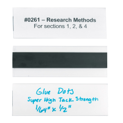 HOL-DEX® Magnetic Plastic Label Holders, 2" x 6", Clear, Pack Of 12
