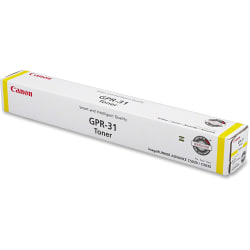 Canon® GPR-31 High-Yield Yellow Toner Cartridge, 2802B003