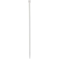 Eagle Aspen Pro Brand Temperature-Rated Cable Ties, 7.5", White, Pack Of 100 Cable Ties, EAS501028