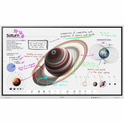 Samsung Advanced Digital Whiteboard WM75B - 75" Diagonal Class WMB Series LED-backlit LCD display - interactive digital signage - WM75B