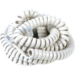RCA Phone Cable - 25 ft Phone Cable for Phone - White