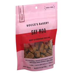 Bocce's Bakery Soft Dog Treats, Beef & Cheddar, 6 Oz, Total Qty 12